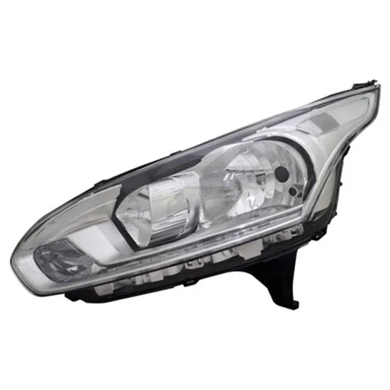 Faruri FORD TRANSIT CONNECT 2014-> Far reglaj electric cromat (semnal alb/Reflector alb) (E) (DEPO) STANGA Perioada 2013 2014 2015 2016 2017 2018 2019