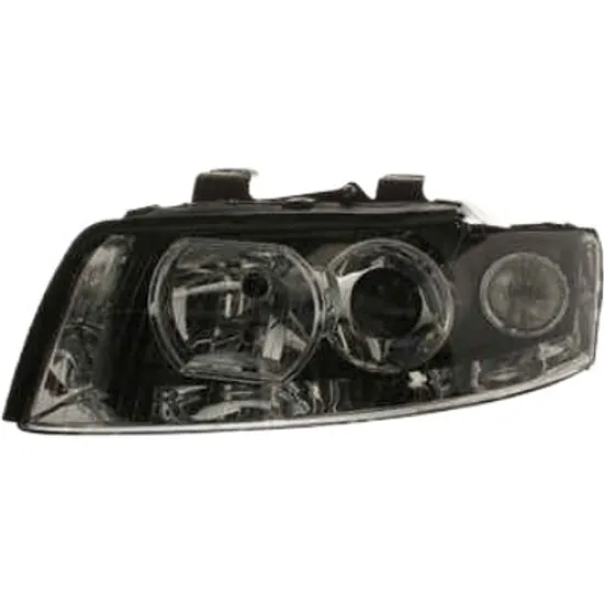 Far stanga AUDI A4 8E2; B6 2000->2005 perioada 2000 2001 2002 fara motor reglaj, fara unitate de control Xenon, cu reglaj distanta iluminare automat, semnal transparent, pentru vehicule cu lumini xenon, cu bec D1S/H7