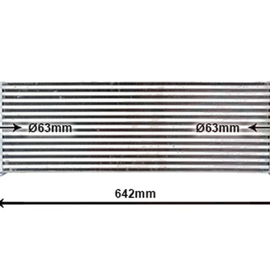 Intercooler FORD TOURNEO CUSTOM 2012->, TRANSIT CUSTOM 2012->, TRANSIT 2005->2014, TOURNEO 1994->2014 pentru 2.2 TDCi, perioada 2007 2008 2009 2010 2011 2012 2013 2014 2015