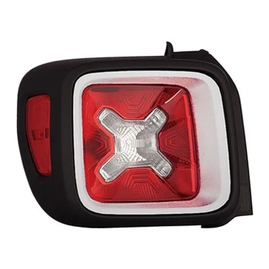 Lampa stop spate stanga JEEP RENEGADE 2014->2021 perioada 2014 2015 2016 2017 2018 2019 , gri, fumuriu, semnal galben transparent,