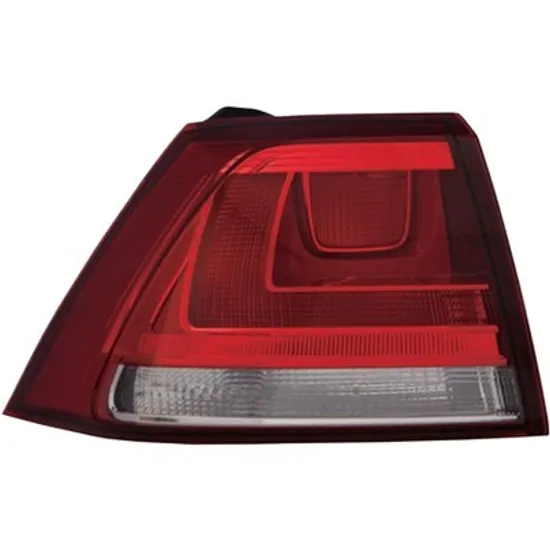 Lampa stop spate stanga VW GOLF 7 2012->2020 perioada 2013 2014 2015 2016 2017 2018 pana la an de fabricatie 2017, cromat, semnal alb, exterior, cromat,