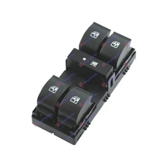 Buton Geamuri FIAT FIORINO 225 2007-> Panou buton comanda geamuri fata (Quatern) (12pin) stanga Perioada 2008 2009 2010 2011 2012 2013 2014 2015 2016