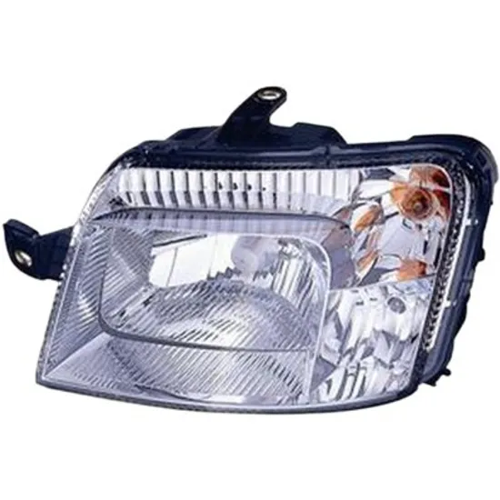 Far stanga FIAT PANDA 169 2003->2013 perioada 2010 2011 2012 2013 cu motor reglaj, semnal transparent, cu reglaj electric, numar pini 8, cu bec H4