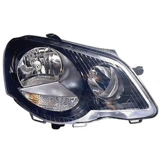 Faruri VW POLO 9N 2001->2012 Far GTI (E)negru (TYC) dreapta Perioada 2001 2002 2003 2004 2005 2006 2007 2008