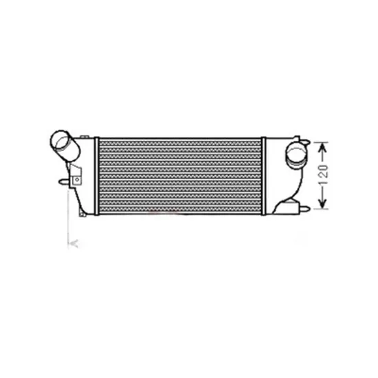 Radiator Motor CITROEN C5 3 Sedan RD 2008-> Radiator apa pentru 1.6/2.0HDI 2008 ->2010 (300x132x85) Perioada 2008 2009 2010 2011 2012 2013 2014 2015 2016