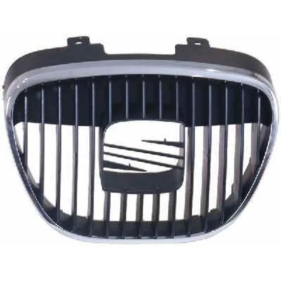 Grila Radiator SEAT IBIZA 3 2003->2009 Grila radiator mijloc cromata/neagra Perioada 2002 2003 2004 2005 2006 2007 2008 2009