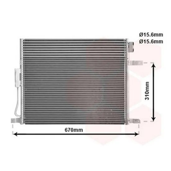 Radiator Aer Conditionat JEEP GRAND CHEROKEE 2 1998->2005 Radiator aer conditionat 4.0 - 4.7 benzina - 2,7 diesel (54x46) Perioada 1998 1999 2000 2001 2002 2003 2004