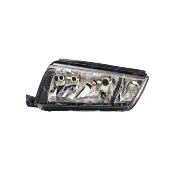Faruri SKODA FABIA 1 1999->2008 Far negru (E) (DEPO) stanga Perioada 1999 2000 2001 2002 2003 2004 2005 2006 2007 2008