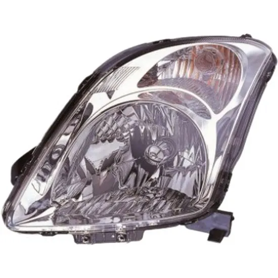 Far stanga SUZUKI SWIFT 3 2005->2010 perioada 2005 2006 2007 2008 2009 2010 fara motor reglaj, reglaj electric, cu bec H4