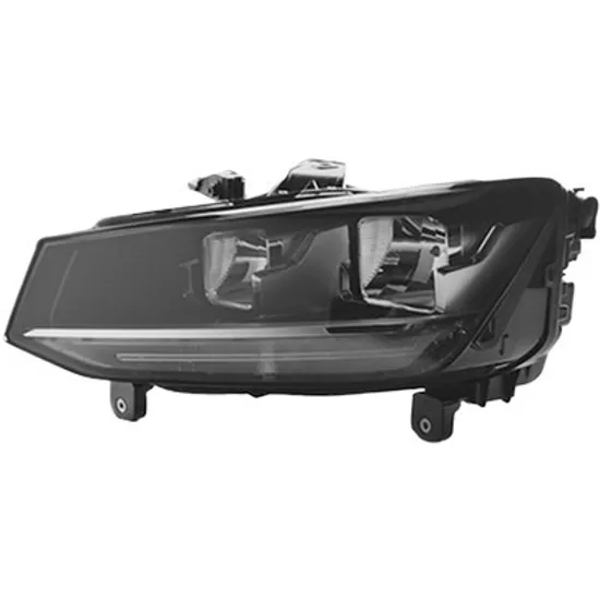 Far stanga AUDI Q2 2016-> perioada 2016 2017 2018 cu motor reglaj, semnal alb, cu reglaj electric, cu bec H7/H7