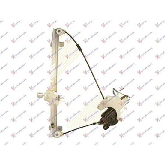 Macara Usa NISSAN NAVARA D22 1997->2008 Macara usa spate reglaj electric EUROPE dreapta, Perioada 1997 1998 1999 2000 2001 2002 2003
