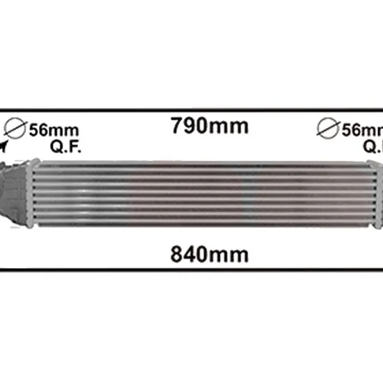 Intercooler OPEL ASTRA K 2015->2021 pentru 1.6 CDTi , perioada 2015 2016 2017 2018 2019 2020