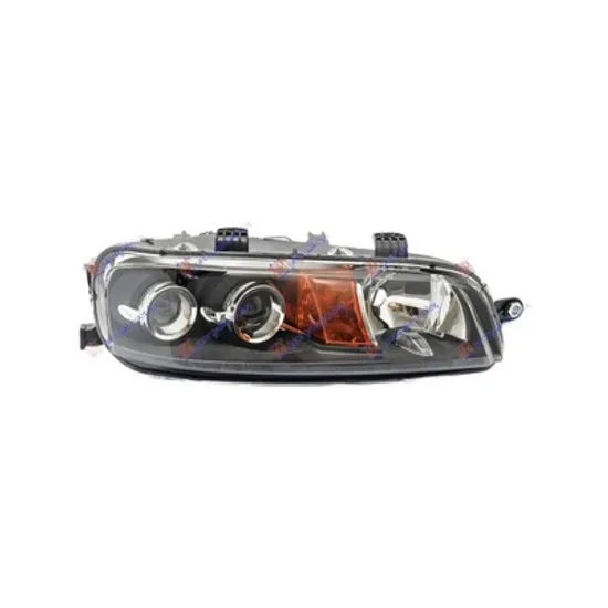 Faruri FIAT PUNTO 188 1999->2012 Far dreapta cu reglaj electric, H3/H1/H1, 07.01-> Perioada 2001 2002 2003