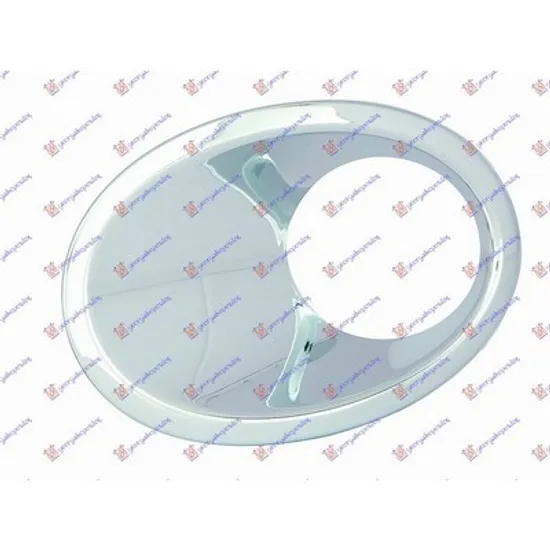 Ornament Proiector NISSAN QASHQAI 1 2007->2014 Rama proiector cromat stanga, 2010->2014 Perioada 2010 2011 2012 2013 2014