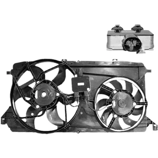 Ventilator motor FORD TRANSIT 2005->2014 2.2 TDCi RWD 92KW 125CP , pentru motor CYRA perioada 2011 2012 2013 2014
