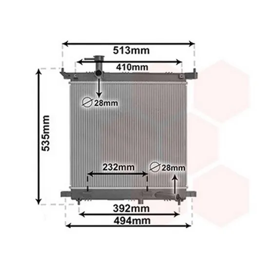 Radiator Motor NISSAN NOTE 2013->2020 Radiator apa 1.2 16v benzina manuala 400x450x16 Perioada 2013 2014 2015 2016 2017 2018 2019