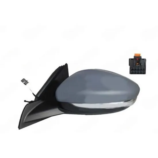 Oglinda PEUGEOT 208 2 2019-> Oglinda exterioara cu cabluri pentru vopsit (cu semnal WY5W) (10H2P) STANGA Perioada 2023 2024 2025