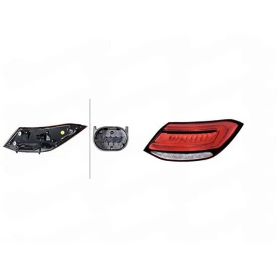 Stop Spate MERCEDES CLS C257 2017-> Lampa stop spate exterior LED (HELLA) STANGA Perioada 2017 2018 2019 2020 2021 2022