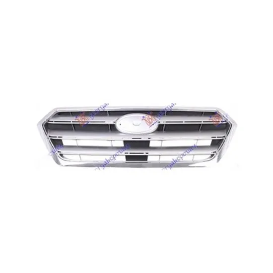 Grila radiator SUBARU OUTBACK 2014-> Grila fata argintiu/cromat LEGACY Perioada 2014 2015 2016 2017 2018