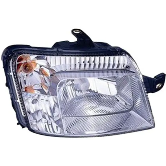 Far dreapta FIAT PANDA 169 2003->2013 perioada 2010 2011 2012 2013 cu motor reglaj, semnal transparent, cu reglaj electric, numar pini 8, cu bec H4