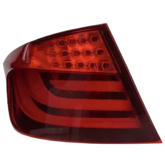 Lampa stop spate stanga BMW 5 F10 2009->2016 perioada 2011 2012 2013 2014 2015 2016 pana la an de fabricatie 07/2013, cu LED, semnal rosu/galben, exterior