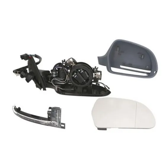 Oglinda AUDI A4 B8 2007->2015 Oglinda exterioara electrica cu incalzire cu rabatare electrica pentru vopsit (cu semnal si memorie) -2010 DREAPTA Perioada 2007 2008 2009 2010