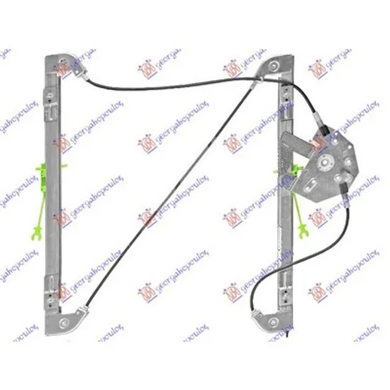 Macara Usa BMW 3 E46 1997->2005 Macara usa fata electrica (fara motor) EUR stanga Perioada 1998 1999 2000 2001 2002 2003 2004 2005