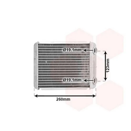 Radiator Incalzire RENAULT VEL SATIS 2002-> Calorifer B +/-AC 210x178 DELPHI TYPE Perioada 2002 2003 2004 2005 2006 2007 2008