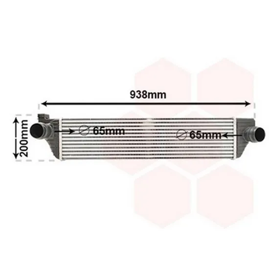 Intercooler RENAULT MASTER 3 2010-> Radiator intercooler 2,3 CDTi 730x173x50 Perioada 2010 2011 2012 2013 2014 2015