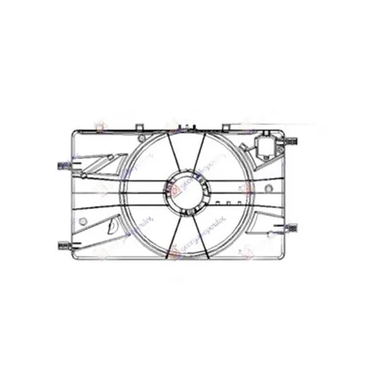 Ventilator Motor OPEL ASTRA J GTC 2011-> Electroventilator 1.4-1.6T.benzina-1.6-2.0CDTI Perioada 2011 2012 2013 2014 2015 2016 2017