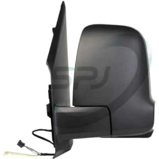 Oglinda exterioara dreapta MERCEDES SPRINTER 907 910 2018-> perioada 2018 2019 2020 2021 2022 2023 cu semnal, reglaj electric, numar pini 5, brat oglinda scurt, cu incalzire,