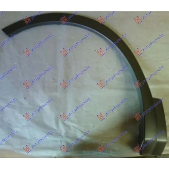 Bandou aripa fata VW POLO 9N 2001->2012 Bandou overfender aripa fata PLASTIC stanga Perioada 2005 2006 2007 2008 2009