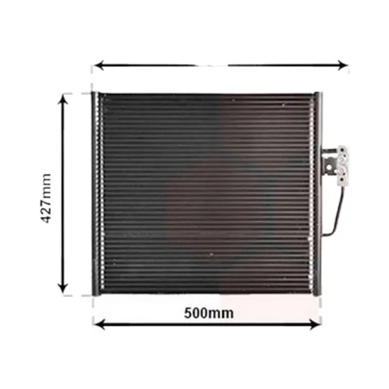 Radiator aer conditionat BMW 4 Coupe F32; F82 2013-> 435 i, M 435 i 225KW 306CP , pentru motor N55 B30 A perioada 2013 2014,2015 2016
