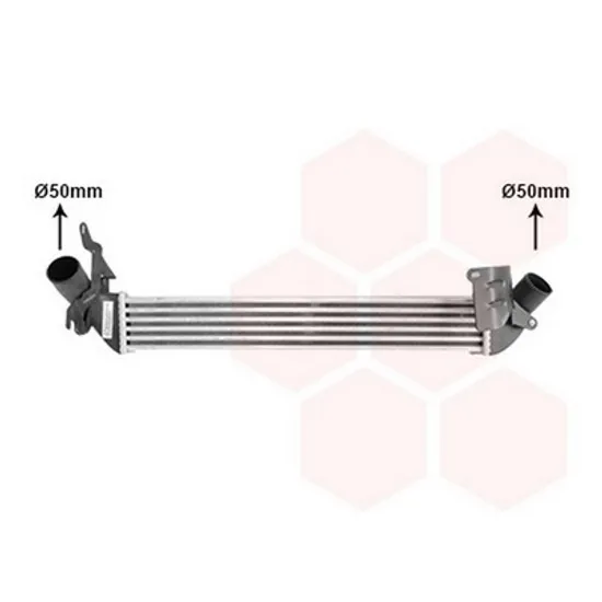 Intercooler RENAULT CLIO 2 1998->2012 Radiator intercooler 1.5 DCi diesel 570x84x50 Perioada 1998 1999 2000 2001 2002 2003 2004 2005 2006 2007