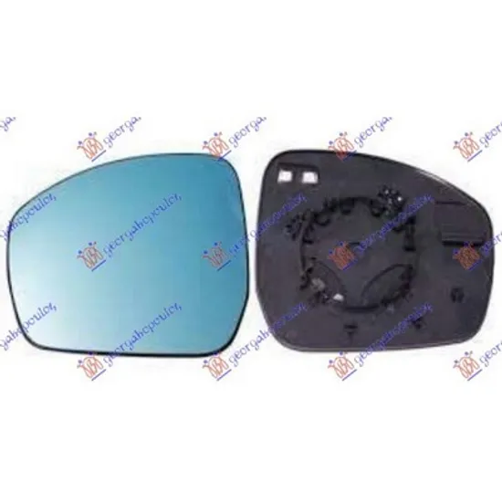 Sticla Oglinda LAND ROVER RANGE ROVER 4 2012-> Geam oglinda exterioara cu incalzire cu senzor de banda stanga Perioada 2012 2013 2014 2015 2016 2017 2018