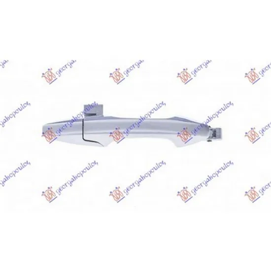 Maner Usa HONDA CR-V 3 2006->2012 Maner usa fata/spate interior cromat dreapta Perioada 2006 2007 2008 2009 2010 2011 2012 2013