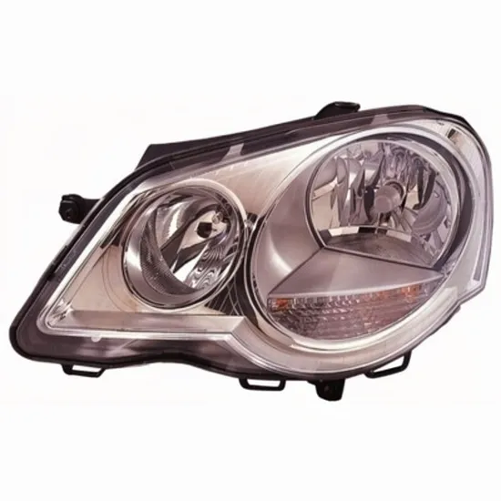 Faruri VW POLO 9N 2001->2012 Far reglaj electric (HELLA) DREAPTA Perioada 2005 2006 2007 2008 2009