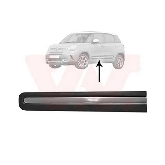 Bandou Usa FIAT 500L 2012-> Bandou usa fata cu ornament cromat stanga Perioada 2012 2013 2014 2015 2016 2017 2018