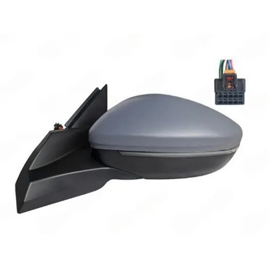 Oglinda PEUGEOT 2008 2 2019-> Oglinda exterioara electrica cu incalzire pentru vopsit (cu semnal) (6 PIN) STANGA Perioada 2019 2020 2021 2022 2023