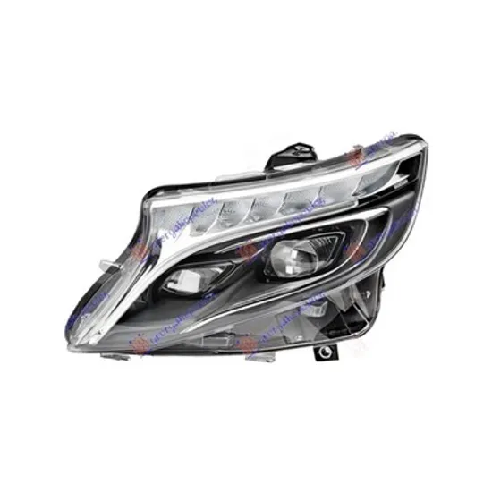 Proiector MERCEDES VITO W447 2014-> Proiector negru (HELLA) stanga Perioada 2015 2016 2017 2018 2019 2020 2021