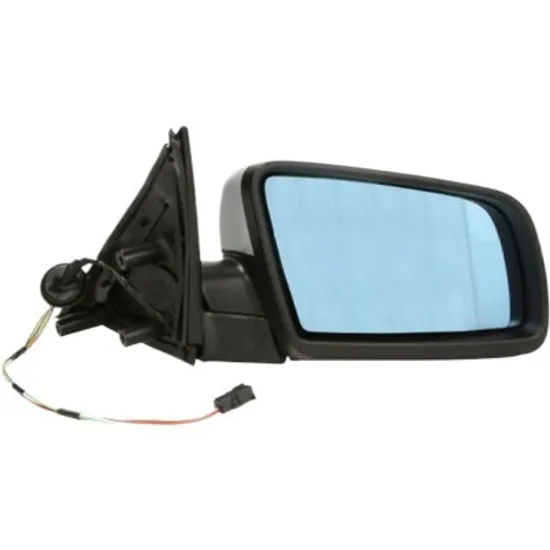 Oglinda exterioara dreapta BMW 5 E60 2001->2010 perioada 2003 2004 2005 2006 2007 2008 2009 2010 , numar pini 4, prevopsit grund, cu incalzire