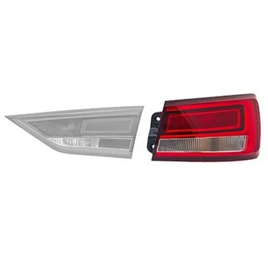 Lampa stop spate dreapta AUDI A3 8VS; 8VM SEDAN 2013->2020, A3 Cabriolet 8V7; 8VE 2013-> perioada 2013 2014 2015 2016 2017 2018 2019 2020 de la an de fabricatie 07/2016, semnal alb, exterior, pentru 2/4 usi,