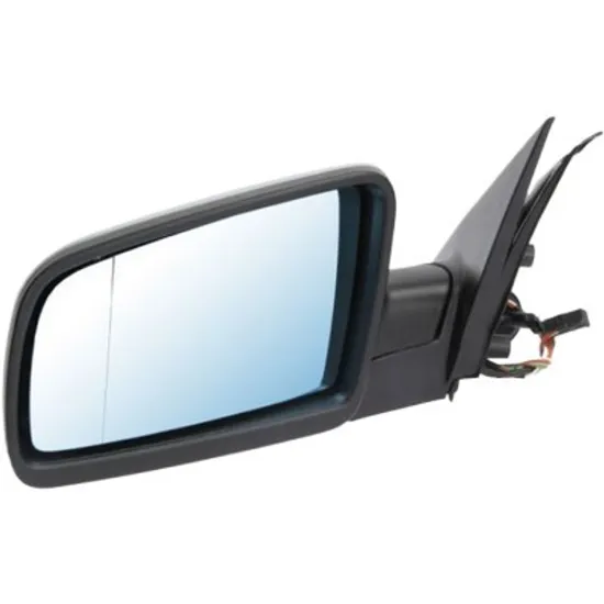 Oglinda exterioara stanga BMW 5 E60 2001->2010 perioada 2003 2004 2005 2006 2007 2008 2009 2010 , numar pini 4, prevopsit grund, cu incalzire