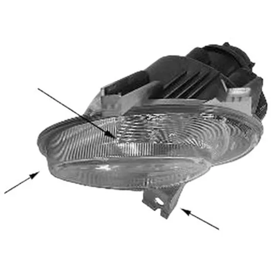 Proiector stanga PEUGEOT 206 1998->2007 perioada 1998 1999 2000 2001 2002 2003 2004 2005 2006 2007 pana la an de fabricatie 05/2003, S16, GT, GTi,