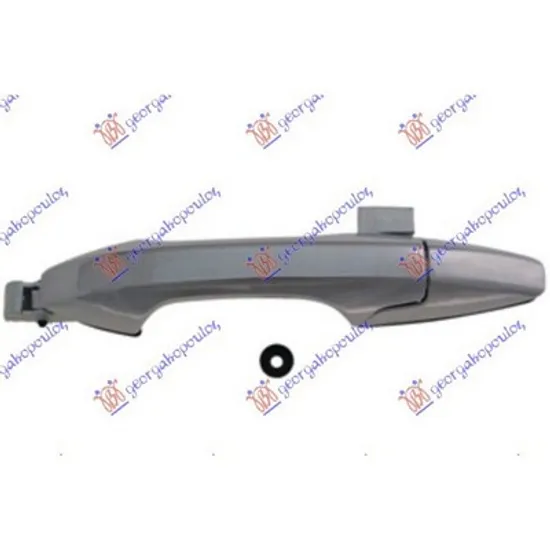 Maner Usa HONDA CR-V 3 2006->2012 Maner usa spate exterior cromat stanga, Perioada 2006 2007 2008 2009 2010 2011 2012 2013
