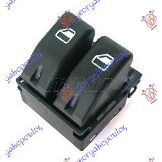 Butoane Usa FIAT PALIO 178 1996-> Comutator usa fata dublu 6 pini stanga 1999->2004 Perioada 1996 1997 1998 1999 2000 2001 2002 2003 2004