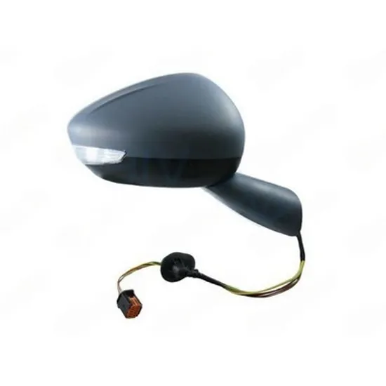 Oglinda CITROEN C4 Picasso 2 2013-> Oglinda exterioara electrica cu incalzire pentru vopsit cu rabatare electrica cu memorie (cu semnal si lampa podea) DREAPTA Perioada 2013 2014 2015 2016 2017 2018