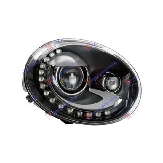 Faruri VW BEETLE 2011->2019 Far Bi-XENON cu daylight LED HELLA dreapta Perioada 2016 2017 2018 2019 2020 2021 2022