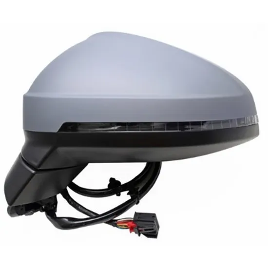 Oglinda AUDI A4 B9 2015-> Oglinda exterioara electrica cu incalzire pentru vopsit (cu semnal) 8 PIN stanga Perioada 2015 2016 2017 2018 2019