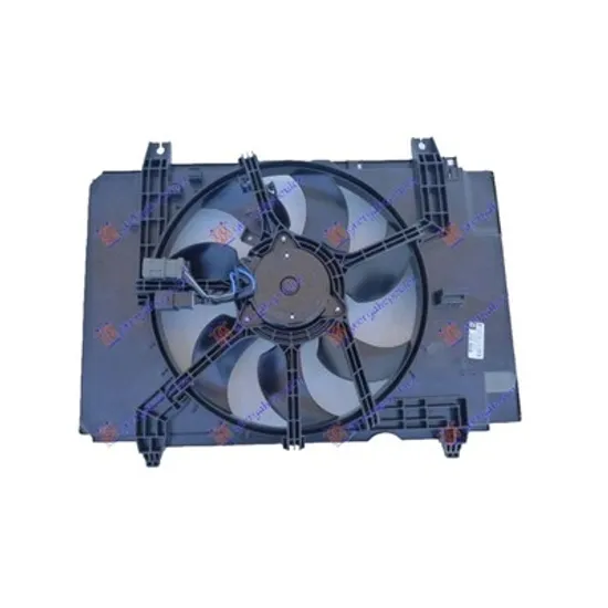 Ventilator Motor NISSAN JUKE F15 2010->2018 Electroventilator complet 1.6 benzina (simplu) (cu 2 mufe) (2+2PIN) (380MM) Perioada 2010 2011 2012 2013 2014 2015